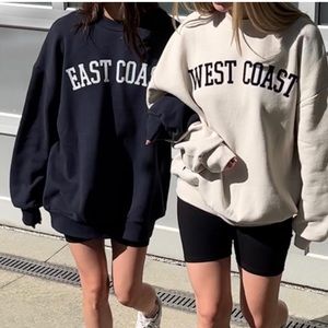 OAK+FORT West Coast oversized pullover